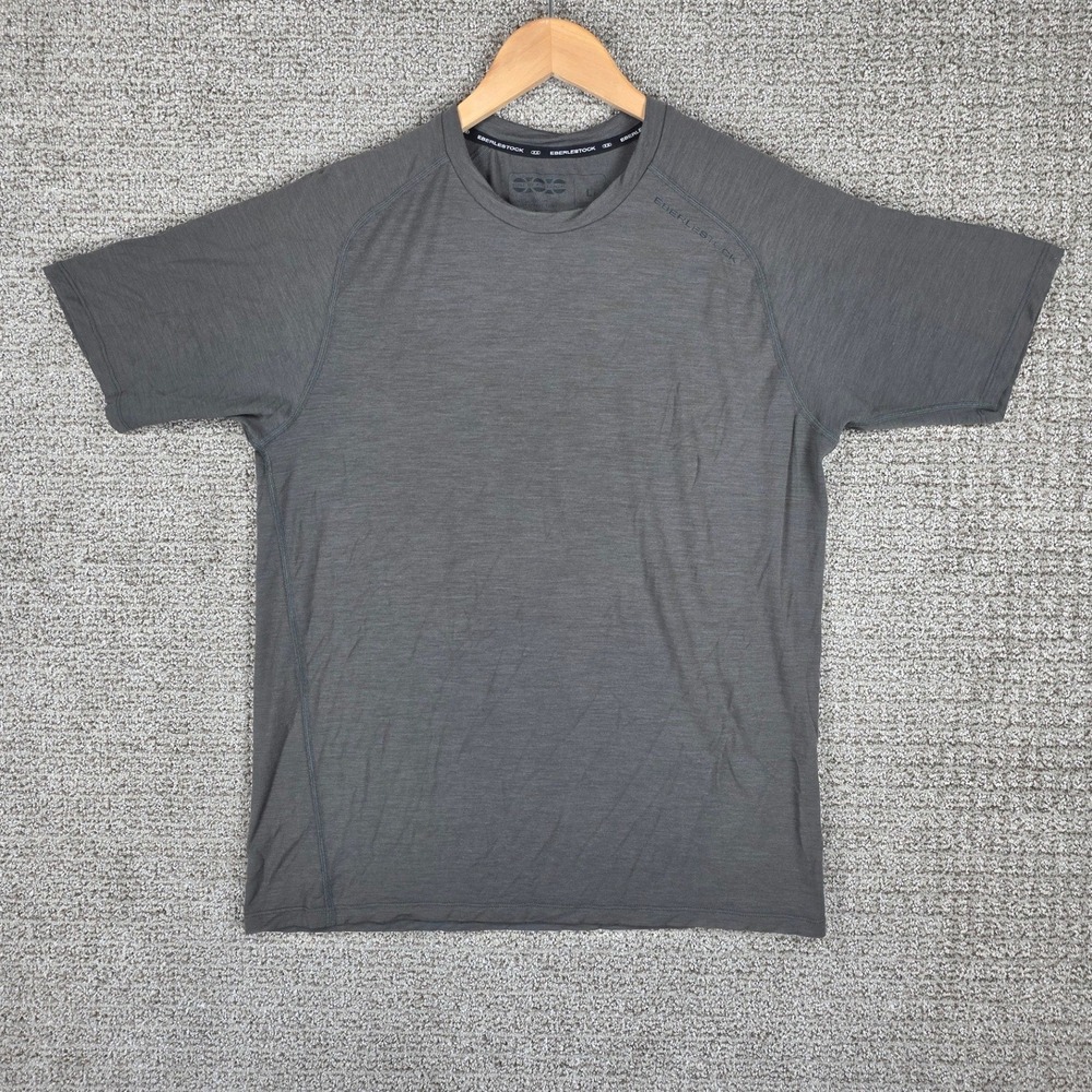 Eberlestock Lochsa 180 GSM Merino Wool Short Sleeve T Shirt Mens Large Green